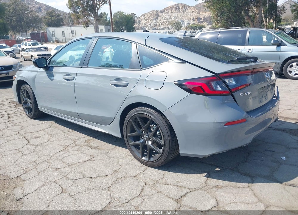 2025 HONDA CIVIC VIN: 19XFL2H81SE012336