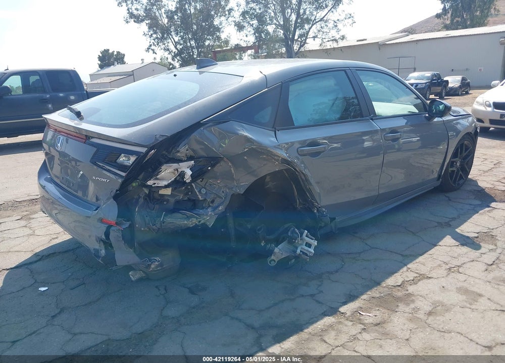 2025 HONDA CIVIC VIN: 19XFL2H81SE012336