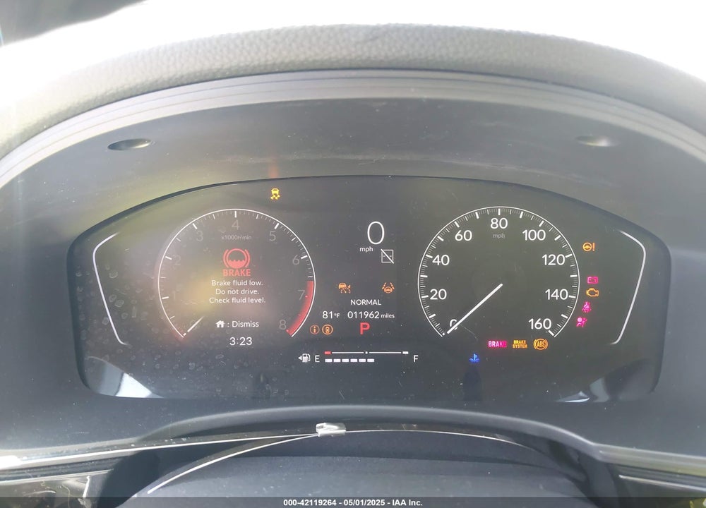 2025 HONDA CIVIC VIN: 19XFL2H81SE012336