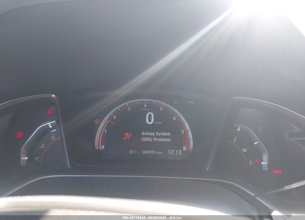 2020 HONDA CIVIC VIN: 2HGFC1E55LH702716