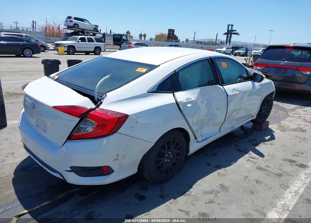 2020 HONDA CIVIC LX VIN: 2HGFC2F62LH545840