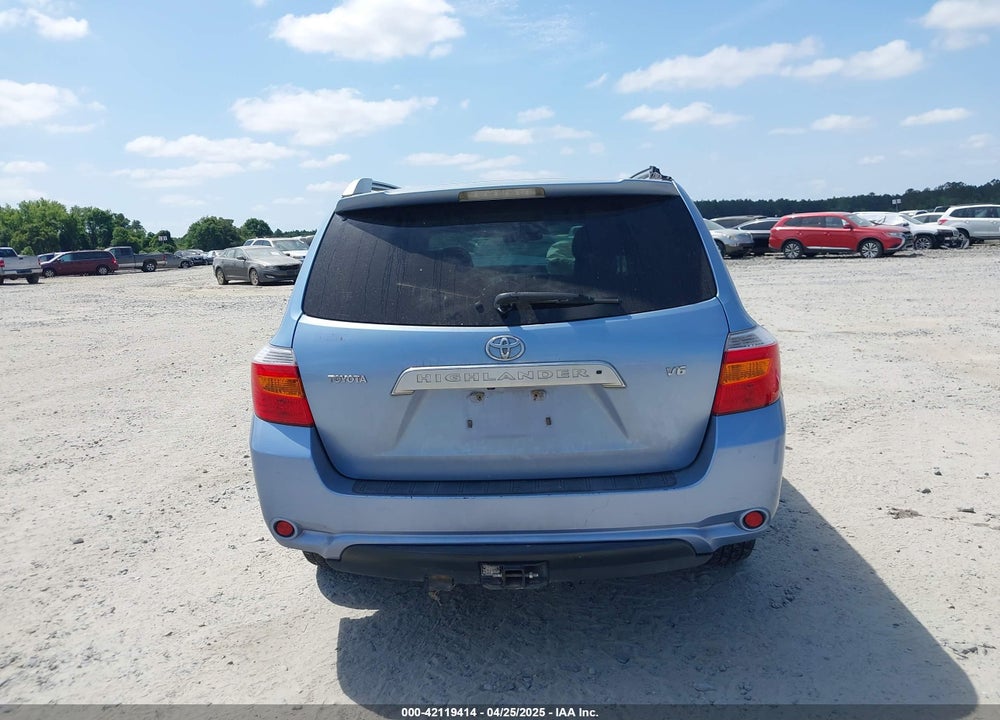 2008 TOYOTA HIGHLANDER VIN: JTEDS42A382014446