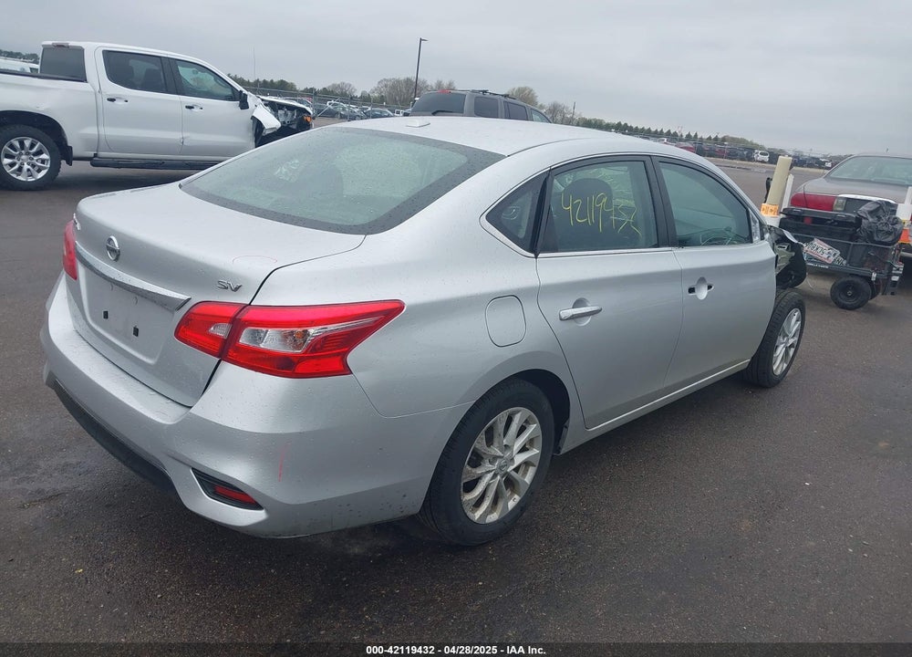 2019 NISSAN SENTRA VIN: 3N1AB7AP8KY451692