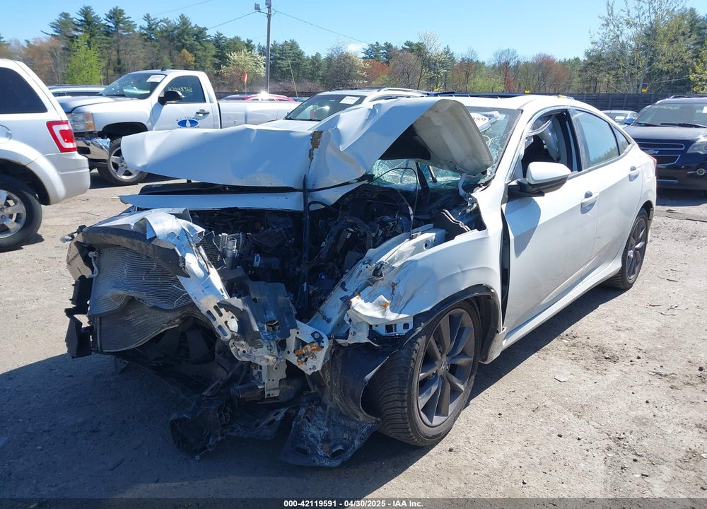 2019 HONDA CIVIC VIN: 19XFC1F3XKE006830