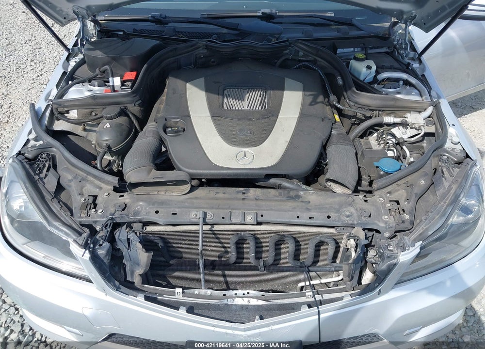 2012 MERCEDES-BENZ C CLASS VIN: WDDGF8BB7CR238797