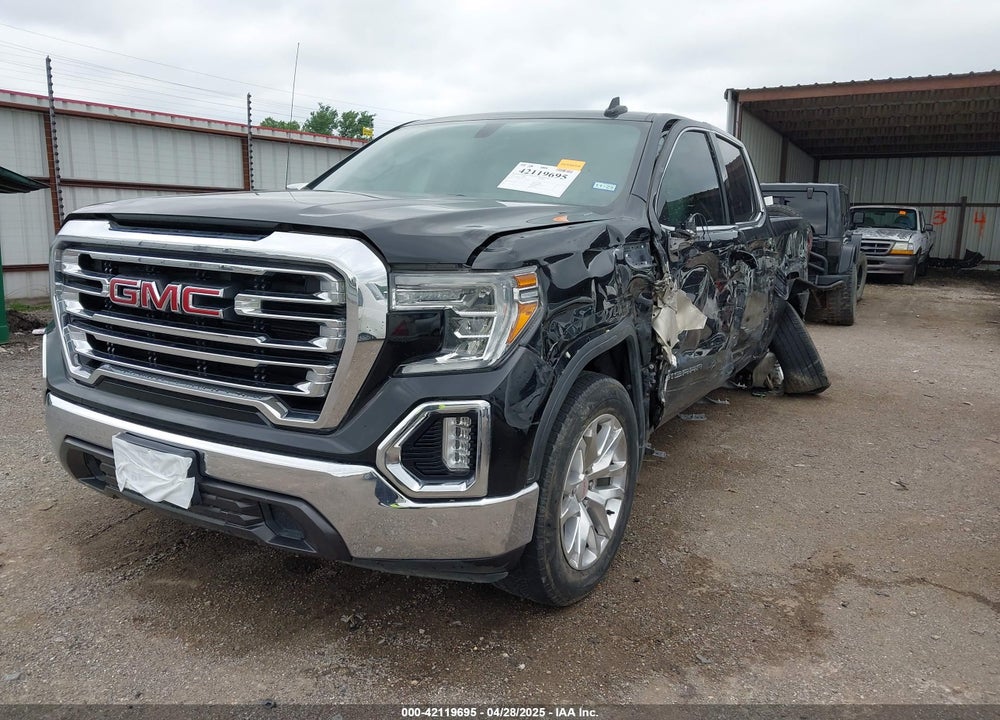 2021 GMC SIERRA 1500 2WD SHORT BOX SLT VIN: 3GTP8DED1MG111555