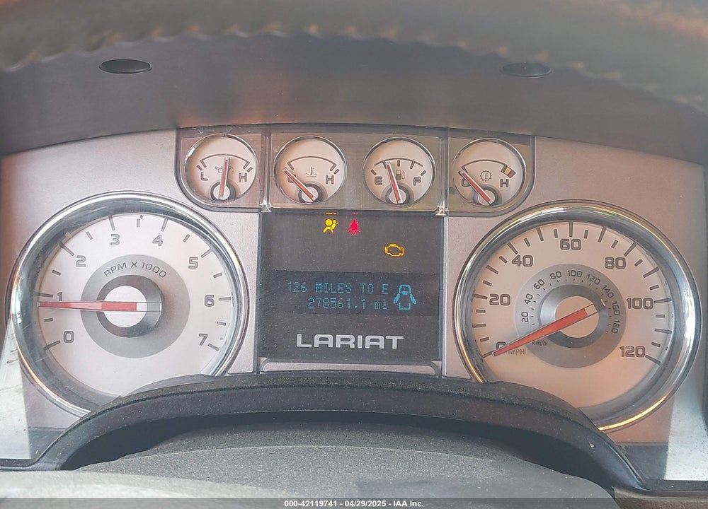 2010 FORD F-150 FX4/HARLEY-DAVIDSON/KING RANCH/LARIAT/PLATINUM/XL/XLT VIN: 1FTFW1EV7AFA45129