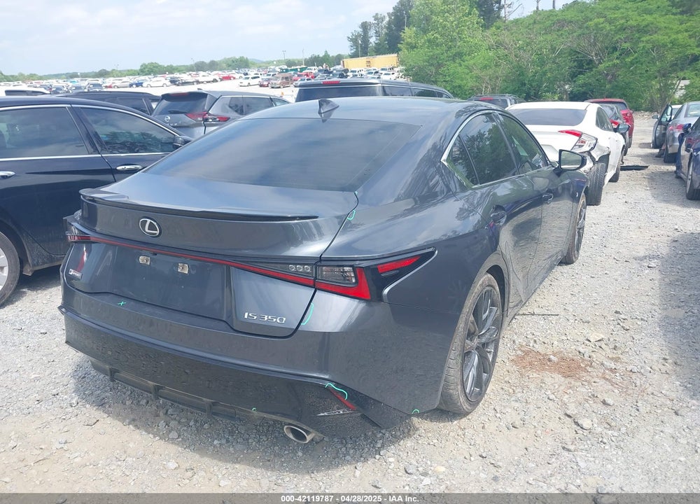2021 LEXUS IS 350 F-SPORT VIN: JTHGZ1B24M5044762