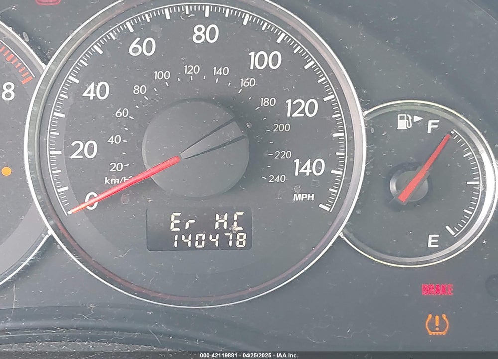 2008 SUBARU LEGACY VIN: 4S3BL626887201071