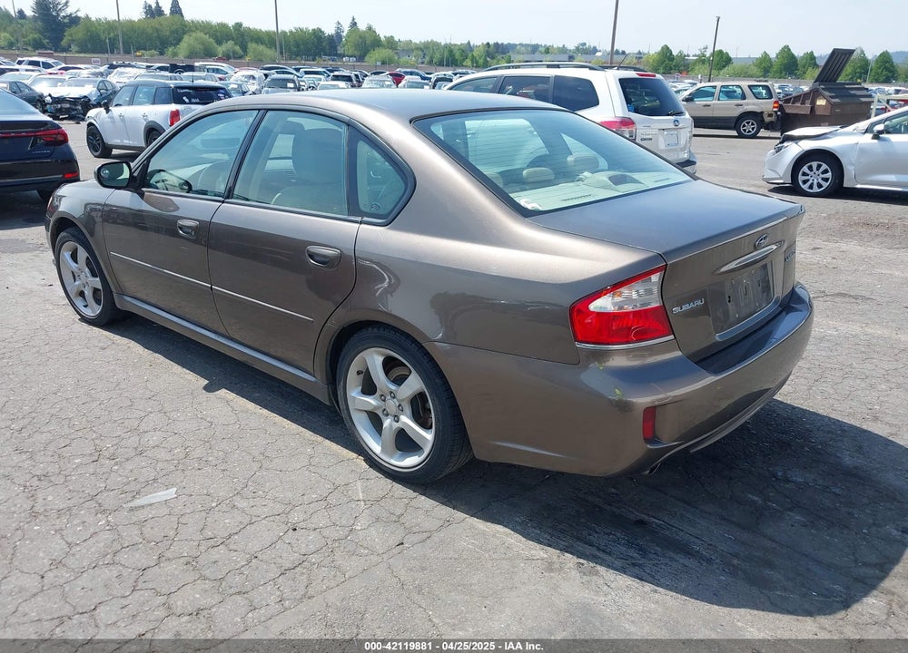 2008 SUBARU LEGACY VIN: 4S3BL626887201071