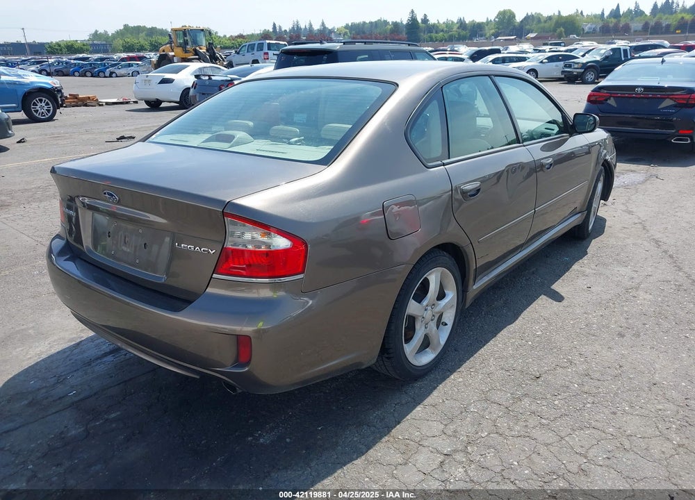2008 SUBARU LEGACY VIN: 4S3BL626887201071