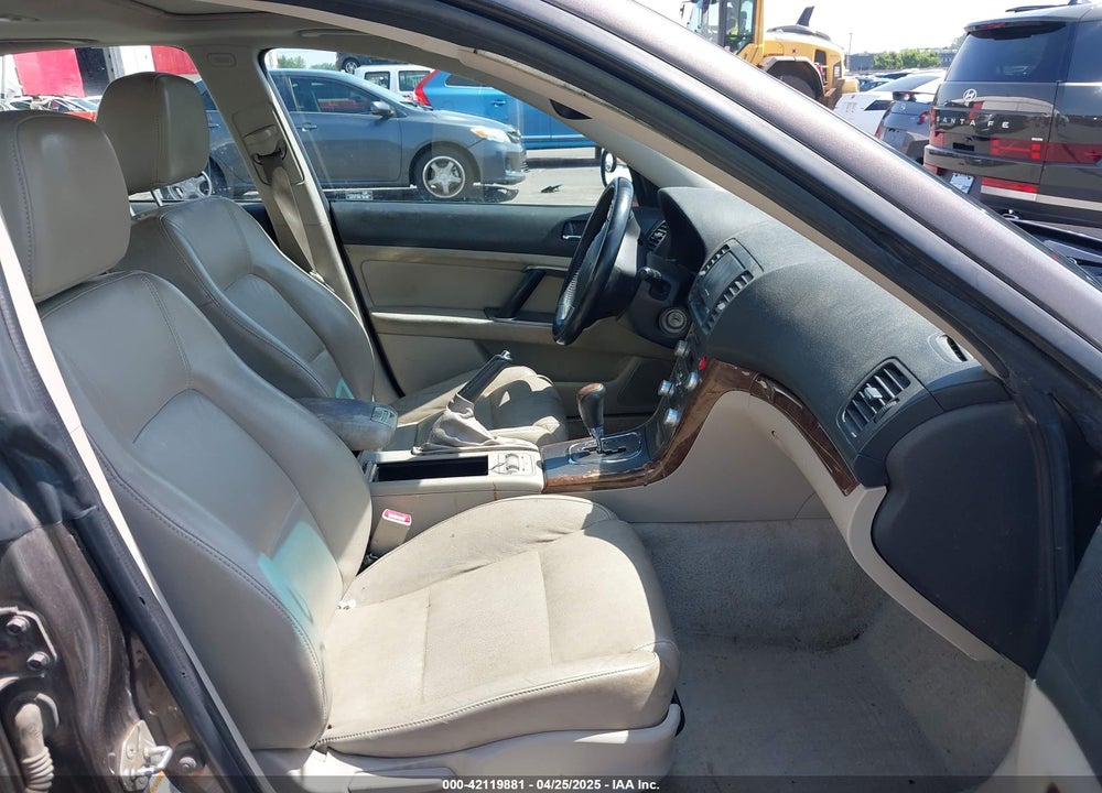 2008 SUBARU LEGACY VIN: 4S3BL626887201071