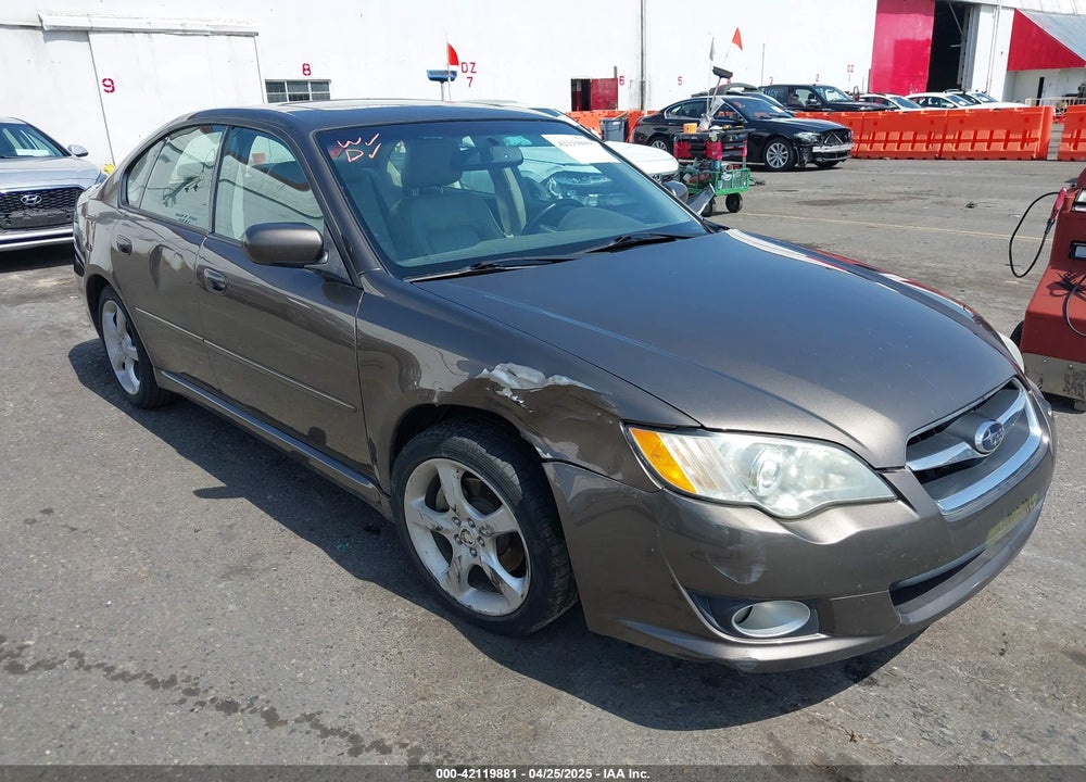 2008 SUBARU LEGACY VIN: 4S3BL626887201071