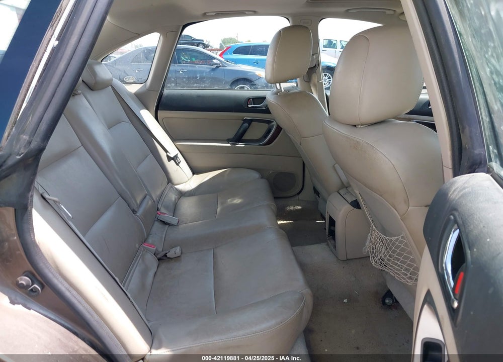 2008 SUBARU LEGACY VIN: 4S3BL626887201071
