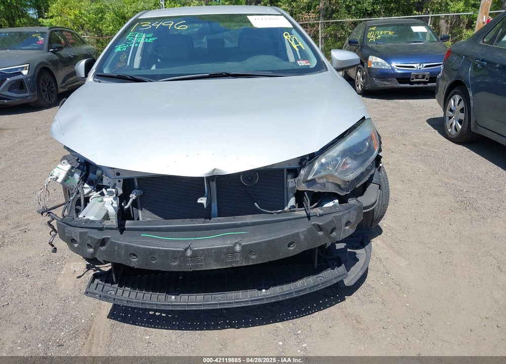 2016 TOYOTA COROLLA VIN: 2T1BURHE3GC626062