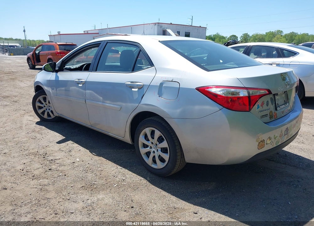 2016 TOYOTA COROLLA VIN: 2T1BURHE3GC626062
