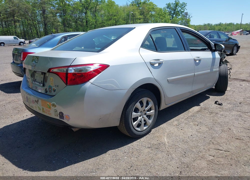 2016 TOYOTA COROLLA VIN: 2T1BURHE3GC626062