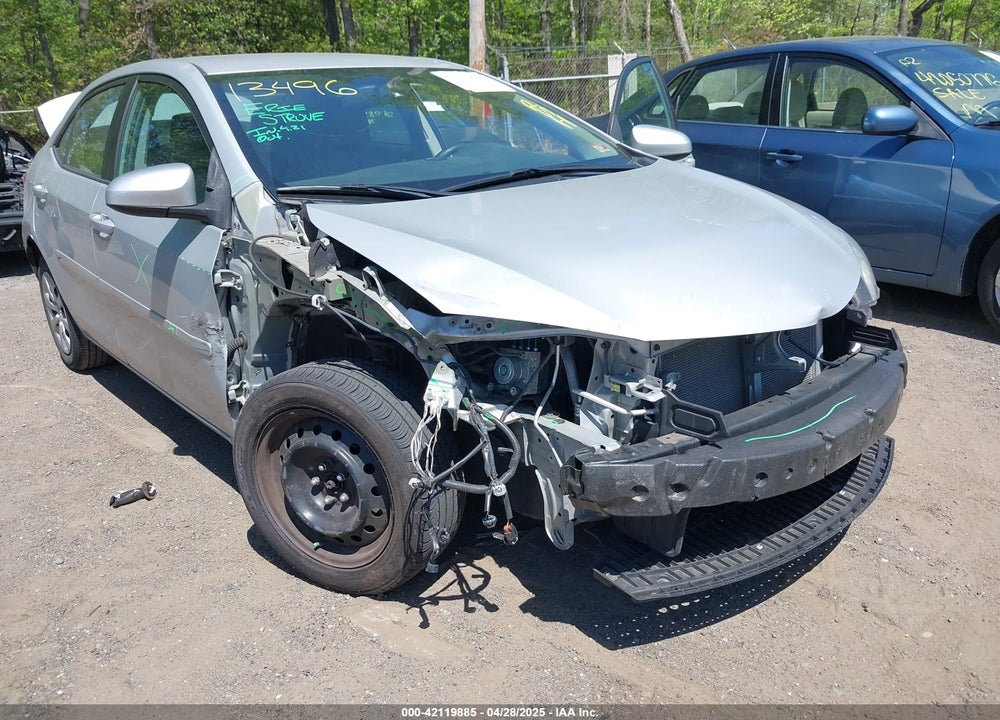 2016 TOYOTA COROLLA VIN: 2T1BURHE3GC626062
