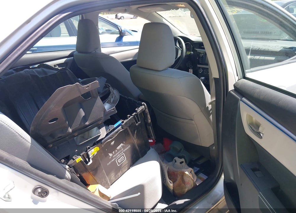 2016 TOYOTA COROLLA VIN: 2T1BURHE3GC626062