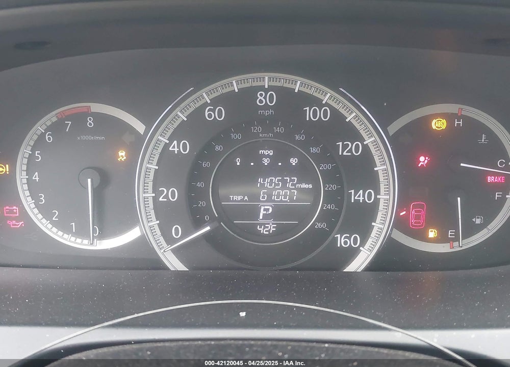 2014 HONDA ACCORD VIN: 1HGCR2F36EA305750