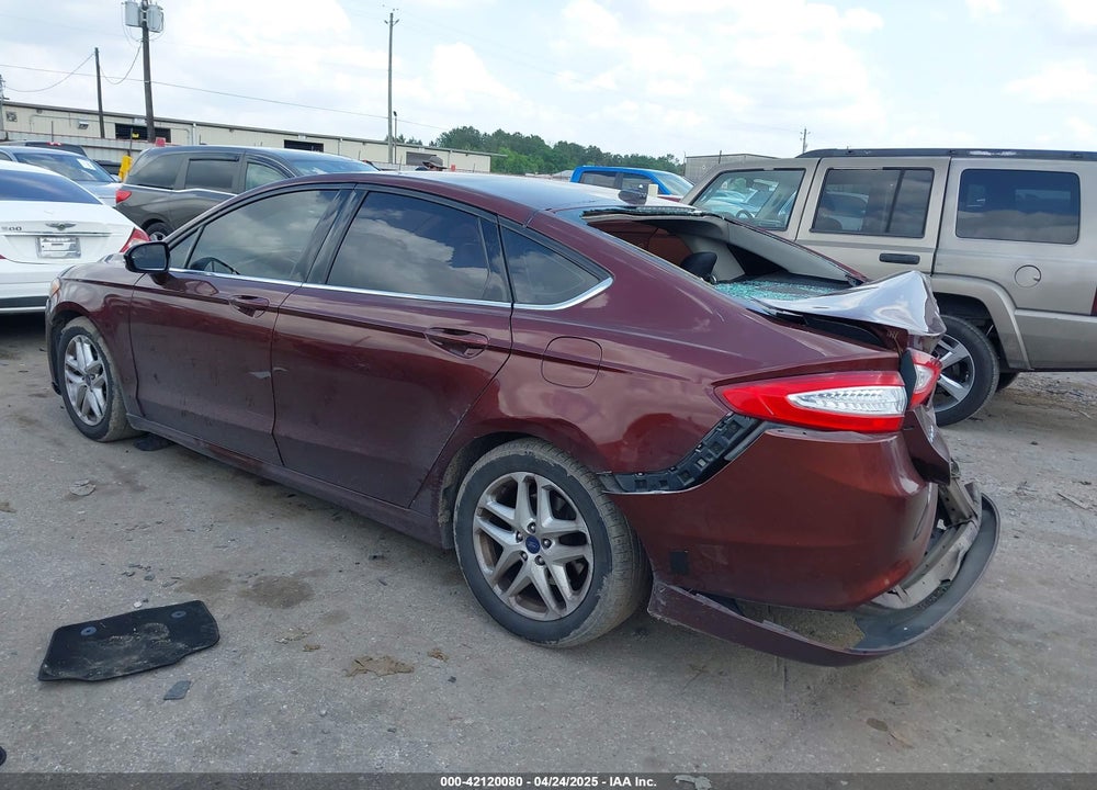 2016 FORD FUSION SE VIN: 3FA6P0H77GR329396