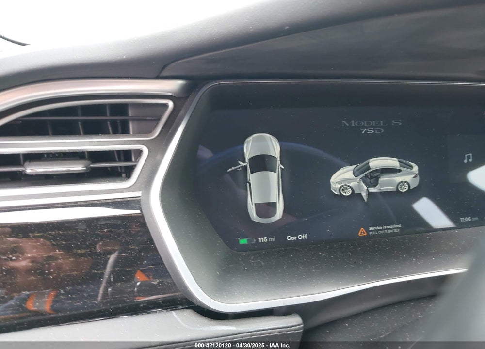 2017 TESLA MODEL S VIN: 5YJSA1E24HF193563