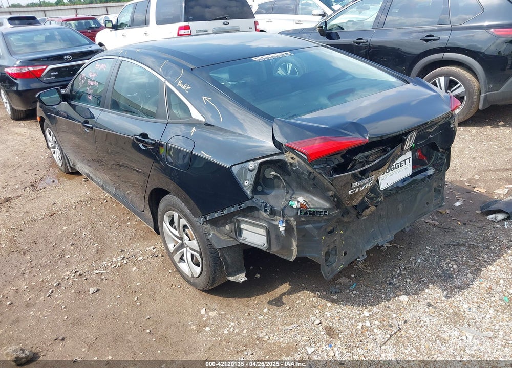 2017 HONDA CIVIC VIN: 19XFC2F50HE058340