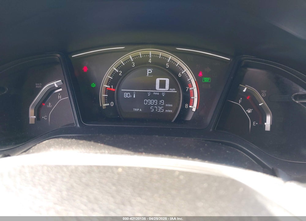 2017 HONDA CIVIC VIN: 19XFC2F50HE058340