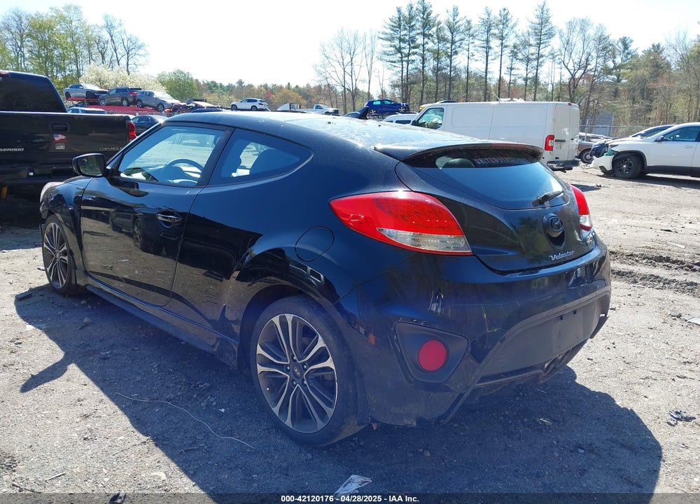 2016 HYUNDAI VELOSTER TURBO VIN: KMHTC6AE6GU271256