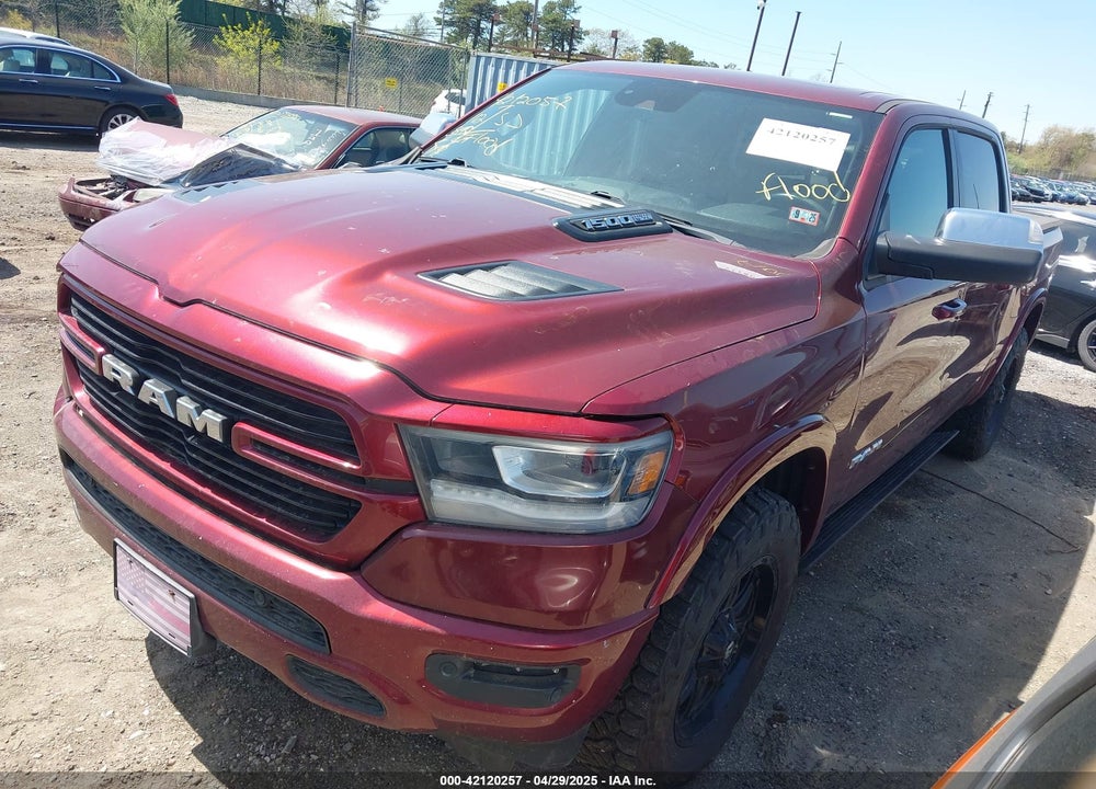 2019 RAM 1500 LAIE  4X4 5'7 BOX VIN: 1C6SRFJT0KN612643