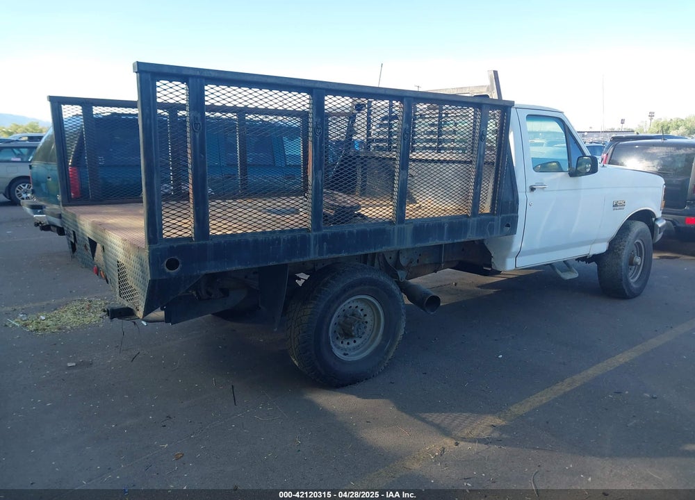 1993 FORD F250 VIN: 2FTHF26M5PCA27608