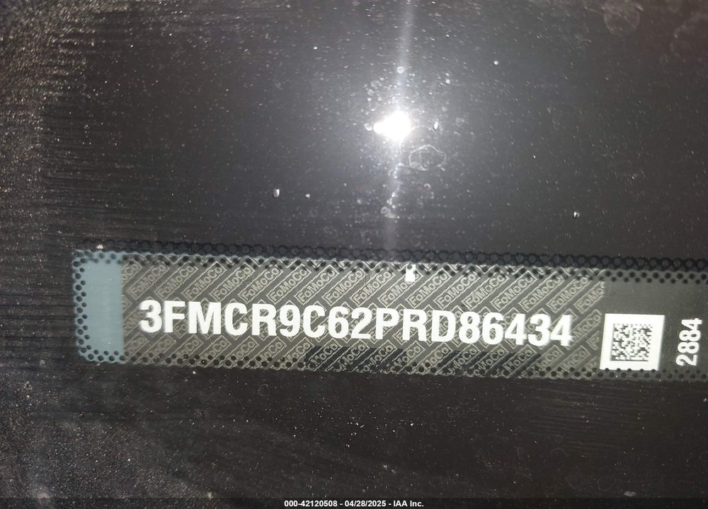 2023 FORD BRONCO SPORT VIN: 3FMCR9C62PRD86434