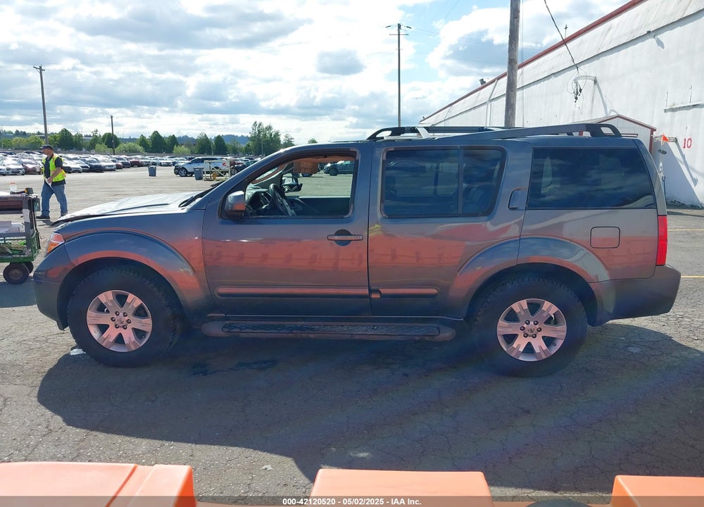 2006 NISSAN PATHFINDER LE VIN: 5N1AR18W66C661463