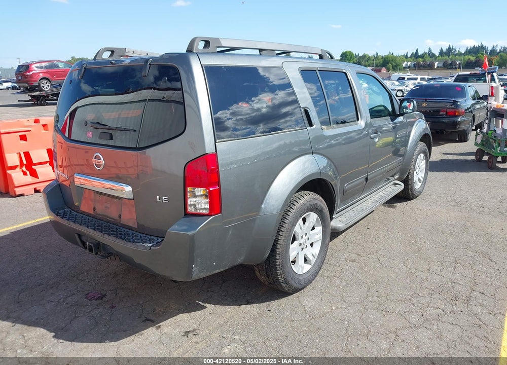 2006 NISSAN PATHFINDER LE VIN: 5N1AR18W66C661463