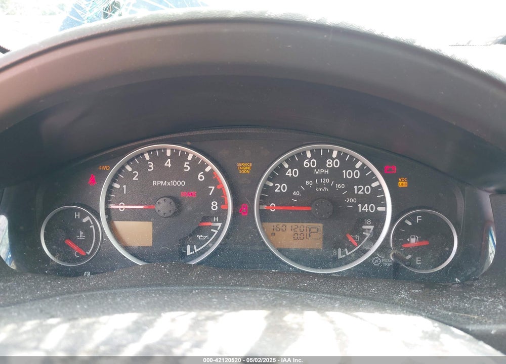 2006 NISSAN PATHFINDER LE VIN: 5N1AR18W66C661463