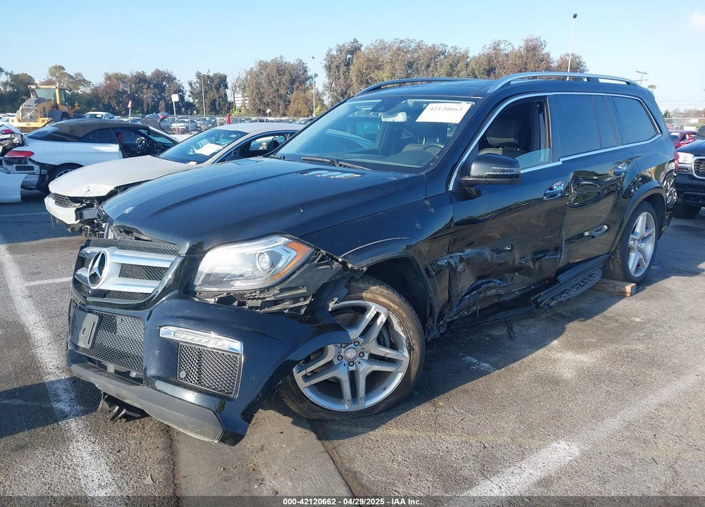 2014 MERCEDES-BENZ GL 550 4MATIC VIN: 4JGDF7DE5EA270854