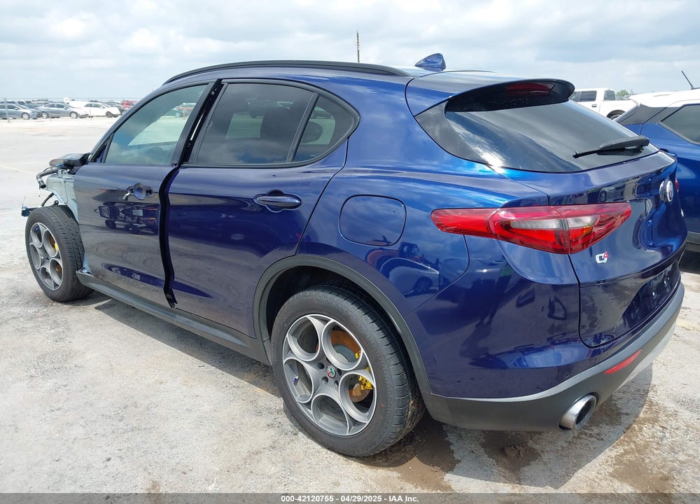2018 ALFA ROMEO STELVIO TI SPORT AWD VIN: ZASFAKNN1J7B66986