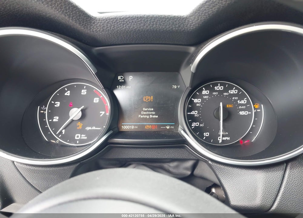 2018 ALFA ROMEO STELVIO TI SPORT AWD VIN: ZASFAKNN1J7B66986