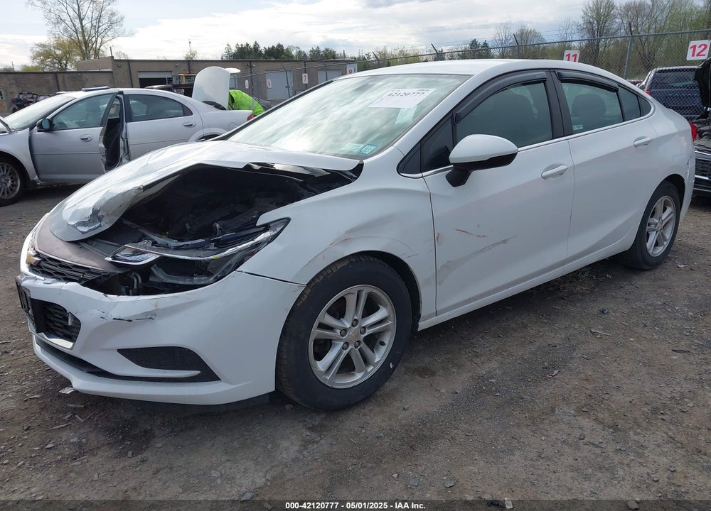 2016 CHEVROLET CRUZE LT AUTO VIN: 1G1BE5SMXG7306270