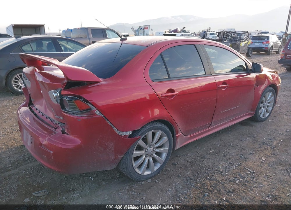 2008 MITSUBISHI LANCER VIN: JA3AU86U18U026529