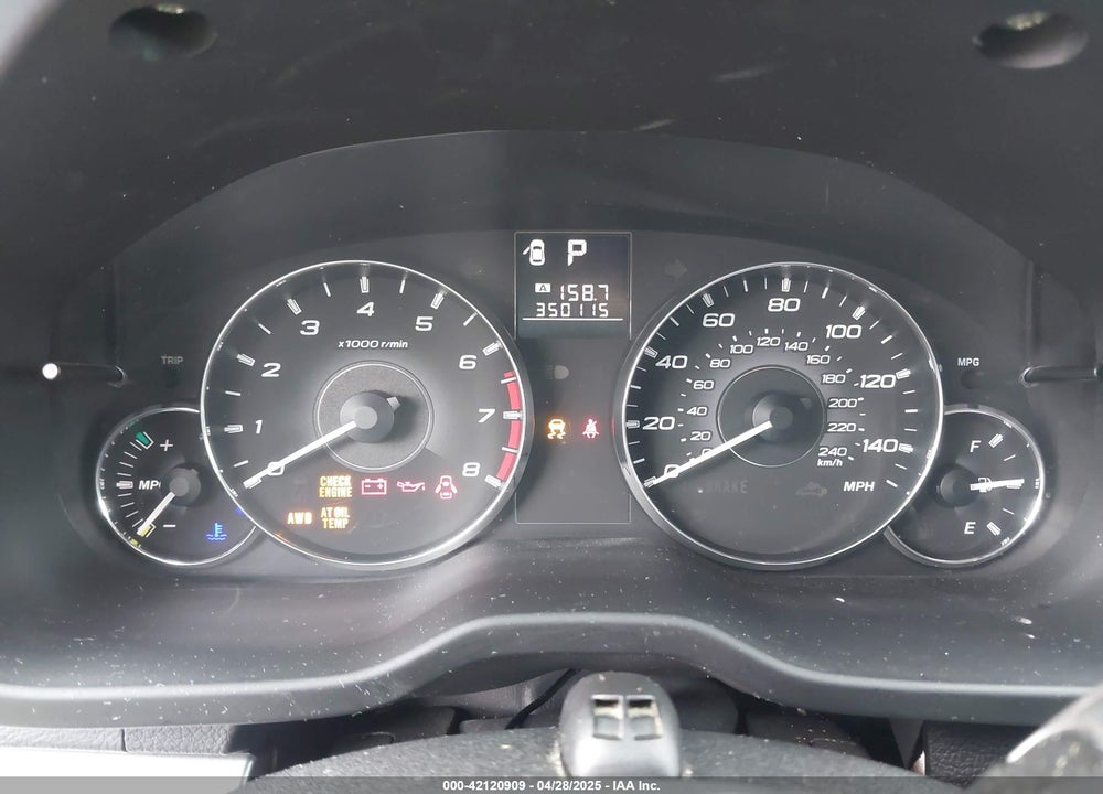 2011 SUBARU OUTBACK 2.5I PREMIUM VIN: 4S4BRBGC7B3404470