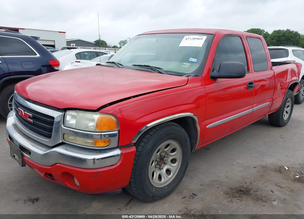 2005 GMC SIERRA 1500 SLE VIN: 1GTEC19V25Z106194