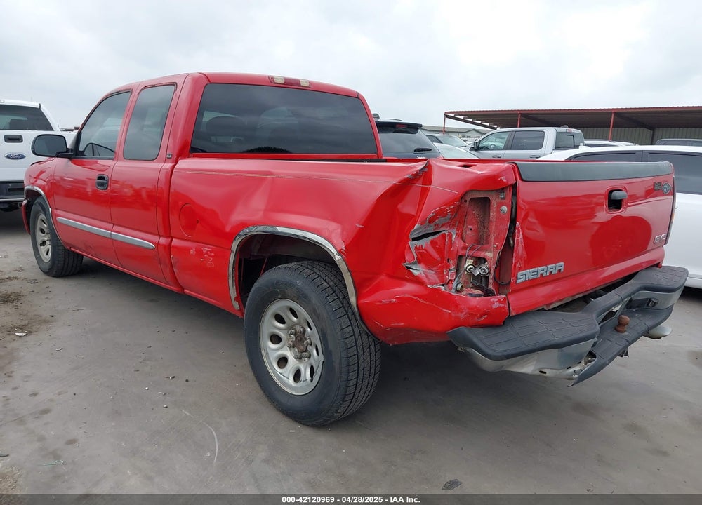 2005 GMC SIERRA 1500 SLE VIN: 1GTEC19V25Z106194