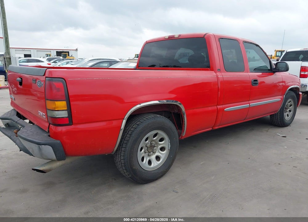2005 GMC SIERRA 1500 SLE VIN: 1GTEC19V25Z106194