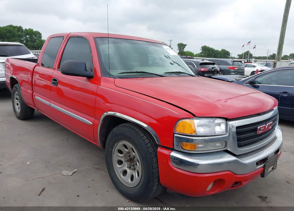 2005 GMC SIERRA 1500 SLE VIN: 1GTEC19V25Z106194