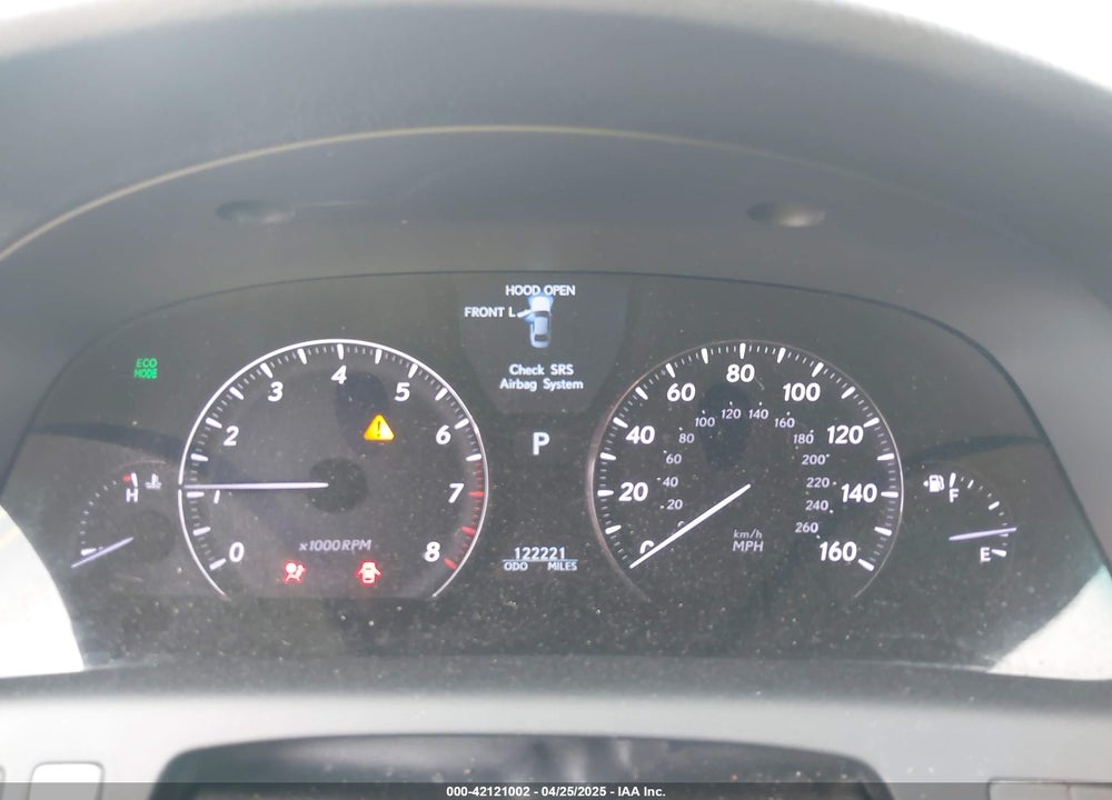 2012 LEXUS LS 460 VIN: JTHCL5EF5C5013492