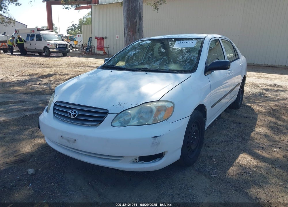 2003 TOYOTA COROLLA CE VIN: JTDBR32E632001638