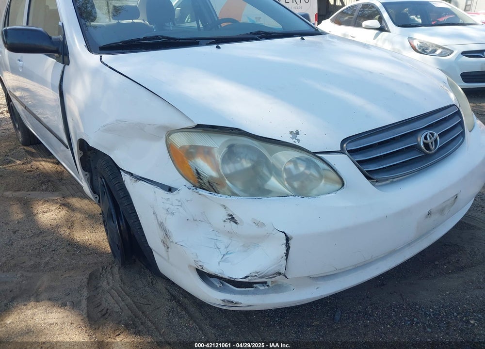 2003 TOYOTA COROLLA CE VIN: JTDBR32E632001638