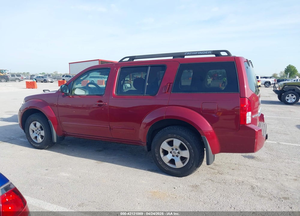 2007 NISSAN PATHFINDER VIN: 5N1AR18UX7C647419