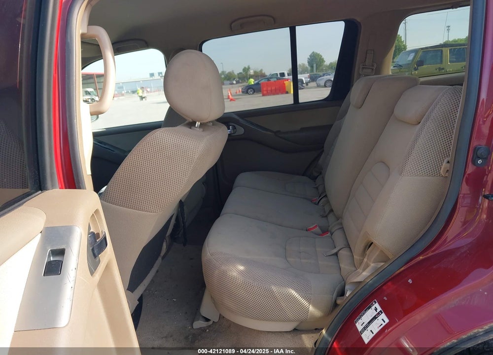 2007 NISSAN PATHFINDER VIN: 5N1AR18UX7C647419